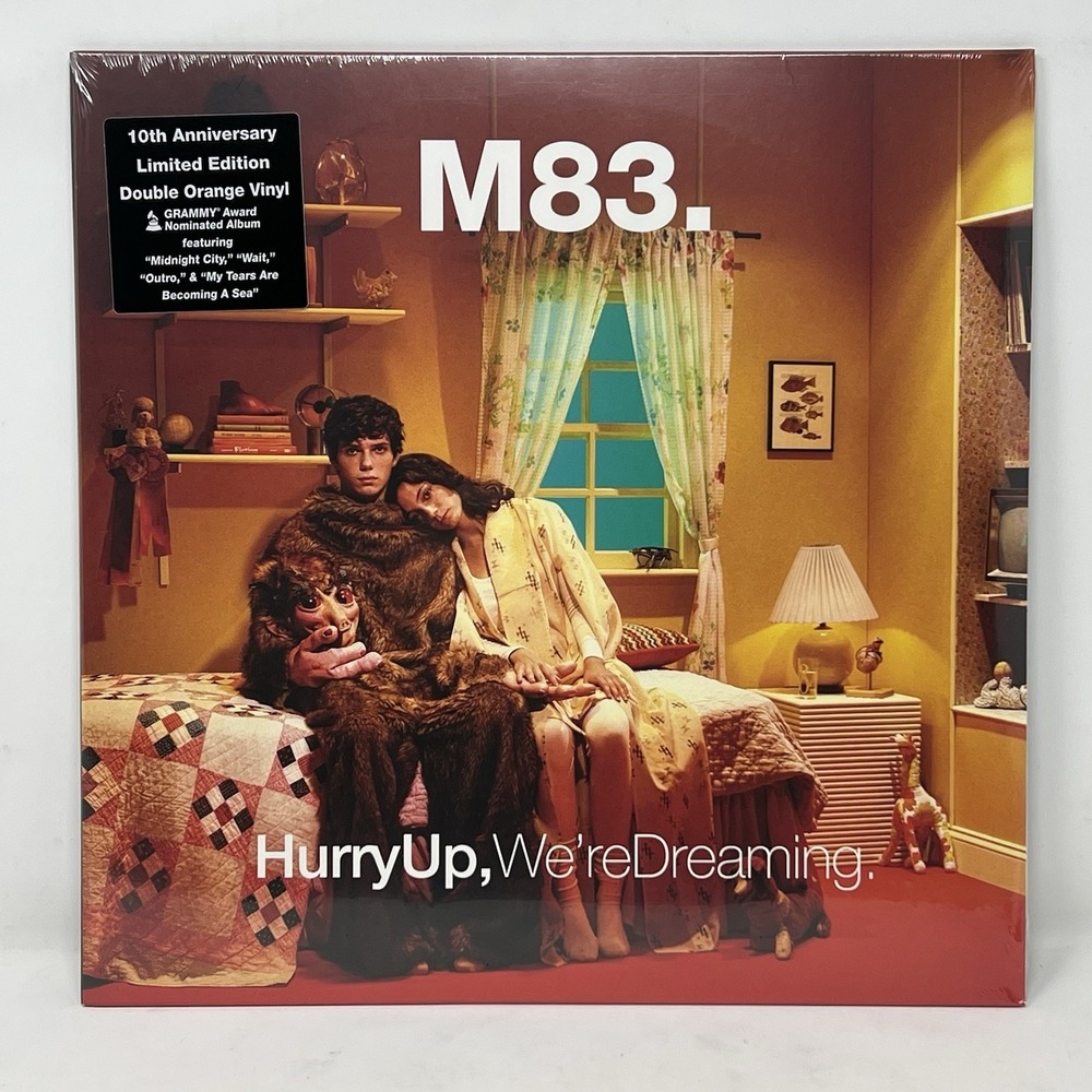 NEW SEALED M83 - Hurry Up, We're Dreaming ORANGE Vinyl 2xLP